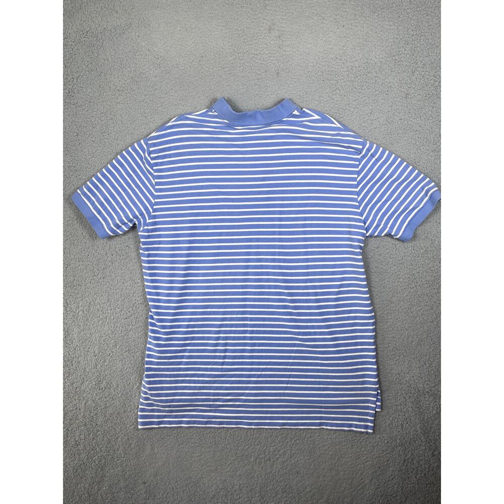 Polo Ralph Lauren Blue Striped Short Sleeve Polo Shirt Mens Size XXL - Picture 2 of 12
